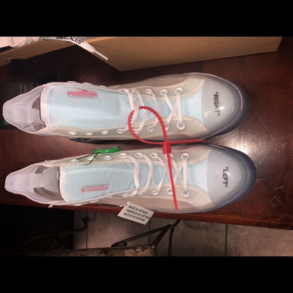 Off white converse chuck Taylor’s - Picture 5 of 8